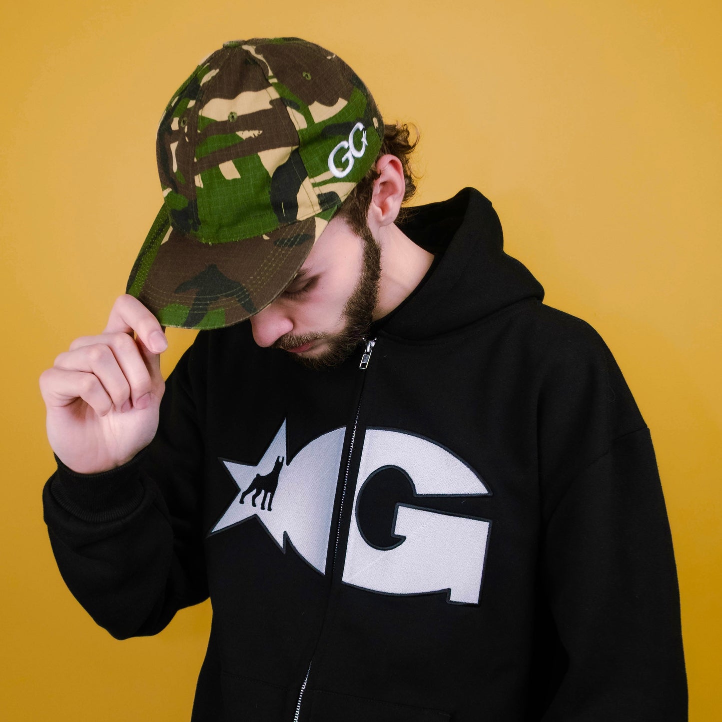 GC WOODLAND CAMO CAP