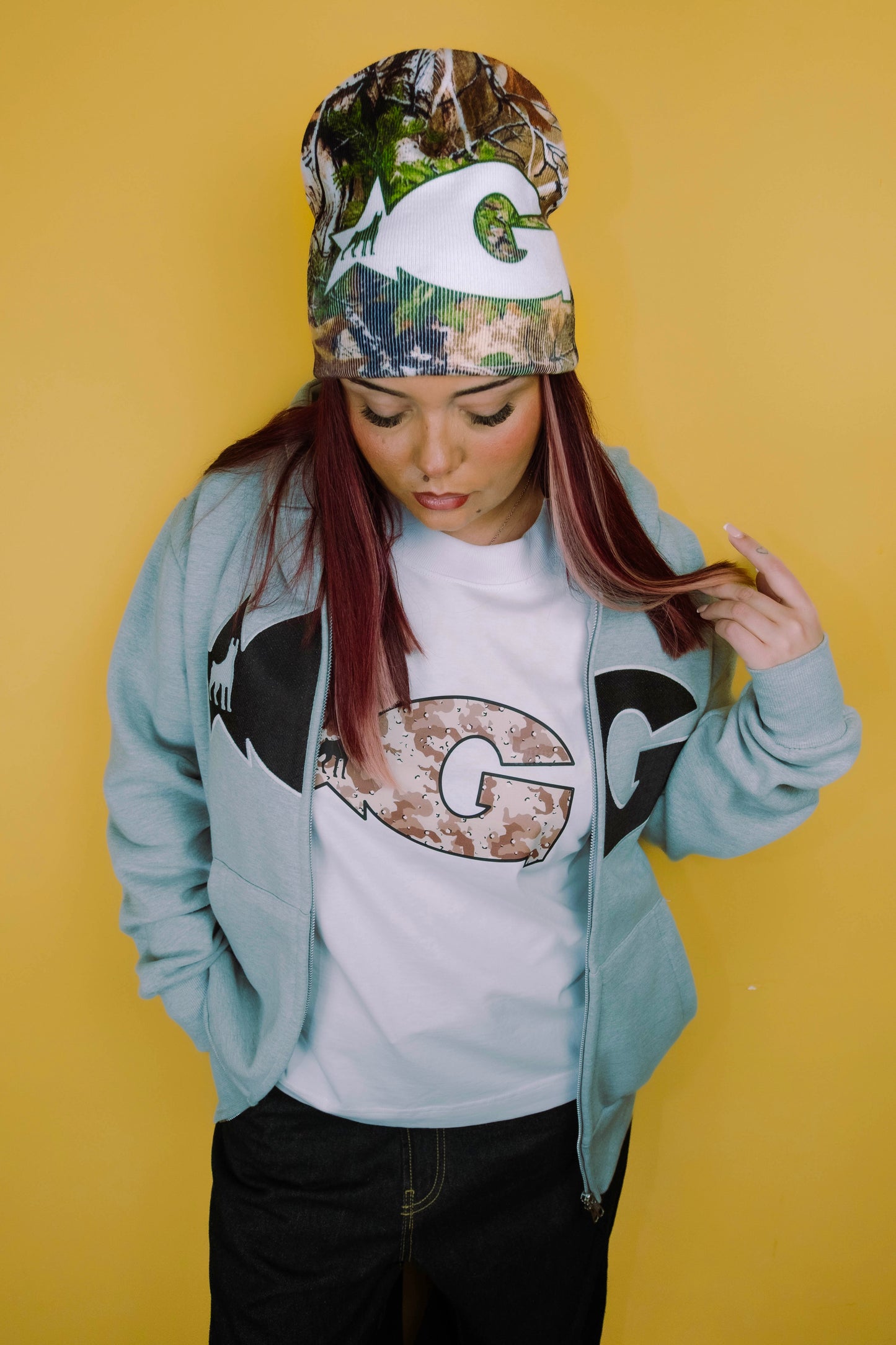 DBM CHOC CHIP CAMO TEE